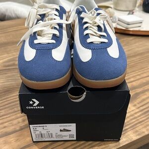 Converse Blue and Egret Lace-Up Shoes